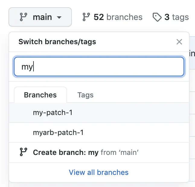 Switch-Branch