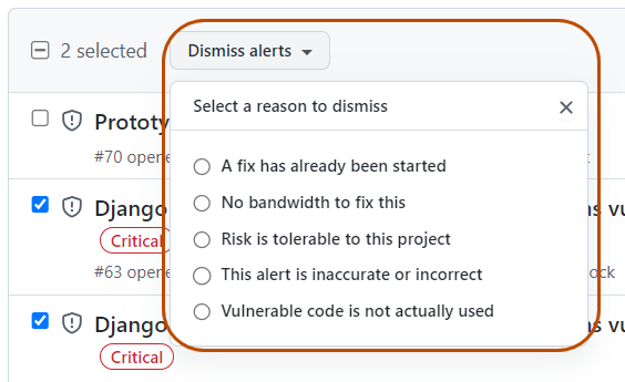 Dismissing a pull request review - GitHub Docs