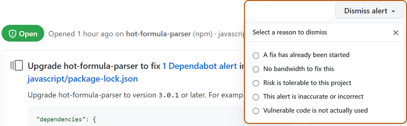 Dismissing a pull request review - GitHub Docs