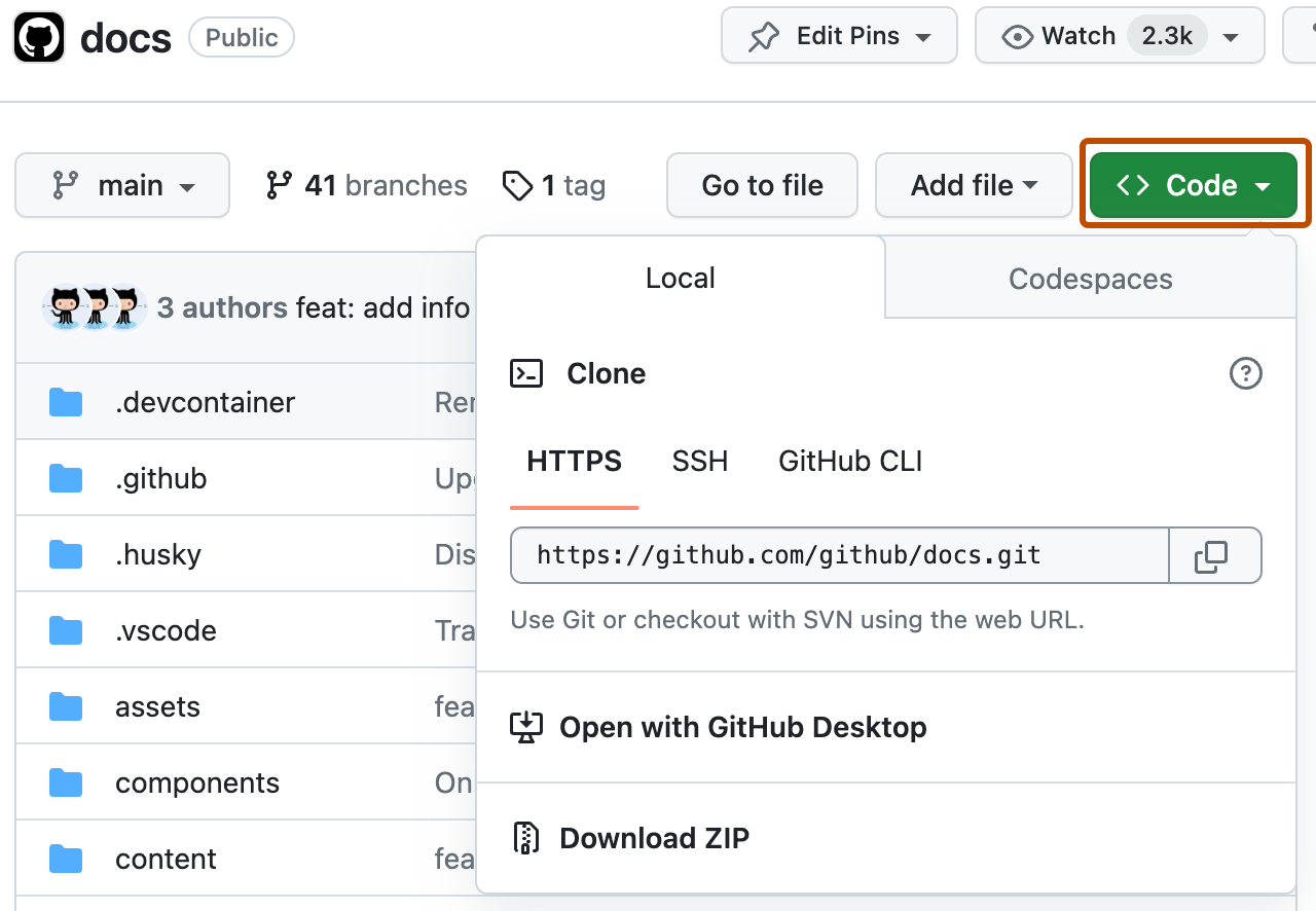 Получение изменений из удаленного репозитория - Документация по GitHub