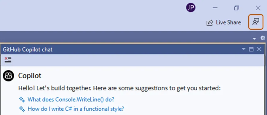 Using GitHub Copilot Chat in your IDE - GitHub Docs